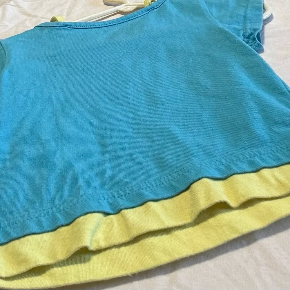 Flower Power Kids Shirt - Blue - Picture 5 of 5